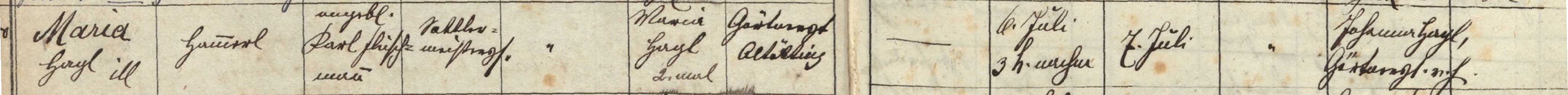 Klicken Sie zuerst in den Kreismittelpunkt, dann an irgendeiner Stelle auf den Kreis selbst.